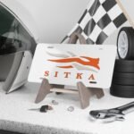 Custom Request Camo Vanity Plate With Camo Logo