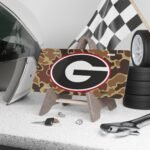 Crisp Camo Aluminum Vanity Plate, 12 x6 Hunting Style