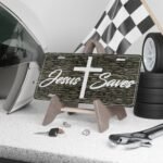 Camo Truck And Car Accessories INKd Custom Car And Truck Camo Vanity Front License Plates