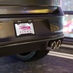 Custom Request Camo Vanity Plate With Camo Logo