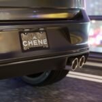 Custom Camo Vanity Plate With Chene