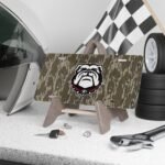 Custom Camo Vanity Plate GB